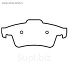 Колодки тормозные Friction Master CMX973