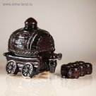 Бочка для напитков коричневая, 3 л