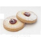 Описание продукта: Сдобное печенье, сверху натуральный творог и украшено конфитюром. Посыпано сахарной пудрой Вес в упаковке, кг: 3 Срок годности: 30 суток