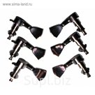 Колки для акуст./электрогитары PAXPHIL J-04-CR хром, 3+3