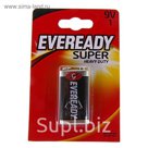 Батарейка солевая Energizer Eveready Super Heavy Duty, блистер, 1 шт.