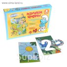 Развивающая игра "Изучаем цифры. Смурфики"