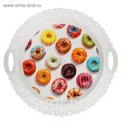 Поднос 42 см "Пончики"