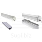 Лампы LED Т8 (под патрон люминесцентных G13), диоды Epistar Тайвань; LT-T8   600 mm  9W 860  lm алюминий