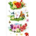 Декоративная наклейка Тропические цветы «Decoretto»