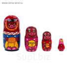 Матрёшка-сказка "Три Медведя", 4 в 1, МИКС