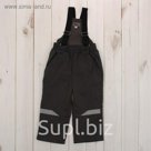 Полукомбинезон для мальчика, рост 86 см, цвет тёмно-серый 11-202М_М