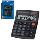Калькулятор CITIZEN настольный SDC-805BN, 8 разрядов, двойное питание, 125?102 мм