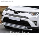 Решетка радиатора Rival для Toyota Rav 4 2015-, верхняя, G.5703.001