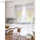 Шторы "Висла", 150х180 см-2 шт, подхваты 2 шт, габардин