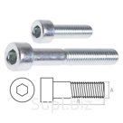 Винт М6х30 мм с внутренним шестигранником цинк DIN 912 50 шт в пласт конт STARFIX SMP1 31734 50