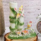 Нэцкэ «Две птицы в бамбуке»