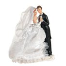 10600: Фигурки на свадебный торт «Жених и невеста» (230 мм), 2 шт.