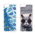 Чехол - накладка 'TPU силикон с жидкостью - Узор синий' для Xiaomi Redmi Note 4