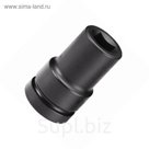 Головка для колесных футурок FORCE F-4619019, 19мм, 3/4", 4-гранная, ударная, 90мм