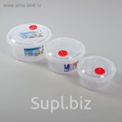 Набор пищевых контейнеров с клапаном для СВЧ