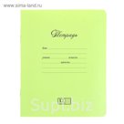 Тетрадь 12 листов линейка "Новая Великолепная тетрадь. Фисташковая"