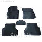 Коврик 3D в салон BORATEX для Mazda 3 темно-серый 2003-2009
