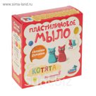 Набор для изготовления пластилинового мыла "Котята"