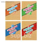 Тетрадь для записи 48 листов клетка Cubic Style , бумажная обложка, 4 вида МИКС