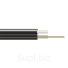 Кабель оптический абонентский FTTH 4 х волоконный G 652 D с тросом LSZH Россия