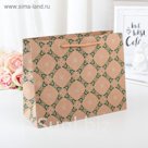 Пакет крафт 24,5 х 9 х 19 см