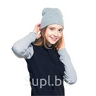 Шапка женская StanMainStreet one size цвет серый