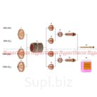 220530 Сопло HSD130, 50A Hypertherm