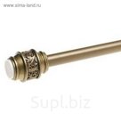 Карниз для ванной комнаты, цвет бронза