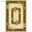 Ковёр Карвинг Хит-сет KAMEA d048, 3*5 м, прямоугольный, CREAM-GREEN