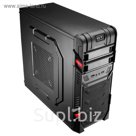 Корпус Aerocool GT, без БП, ATX, черный