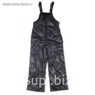 Полукомбинезон для мальчика "ДН", рост 104 см (28), цвет чёрный ДД-0707