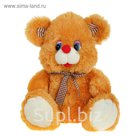 Мягкая игрушка "Мышка" клетчатый бант, цвета МИКС