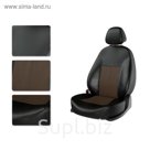 Авточехлы VW Caddy, с 2004-2012 г., черно-коричневый