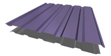 Профнастил НС-21 RAL4005 Сиреневый ш1.17 т 0.45