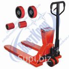 Тележка гидравлическая с весами TOR CBY CW2 2000 Polyurethane г/п 2 тонны