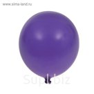 Шар латексный 10", пастель, набор 100 шт., цвет фиолетовый