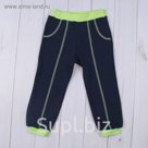 Брюки для девочки, рост 74-80 см (48), цвет тёмно-синий/салатовый (арт. Д 07188/8_М)