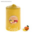 Свеча восковая "Конус", аромат манго