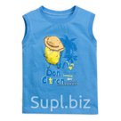 Майка для мальчика рост 104 см цвет голубой