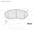 Тормозные колодки передние MILES E100153