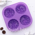 Молд 16х16х3 см "Искусство"