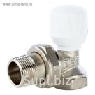 Клапан ручной STOUT, 3/4", терморегулирующий, угловой, VR 0004 000020