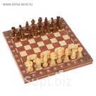 Шахматы на магнитах, +Нарды, 2в1, дерево, 24*4*12см