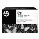 Картридж струйный HP (G0Y88A) Latex 110 Printer №821, цвет желтый, оригинальный 400 мл.