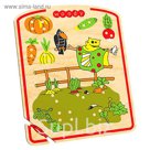 Шнуровка "Огород", 6 деталей