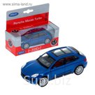 Машина металлическая Porsche Macan Turbo, масштаб 1:34-39, МИКС