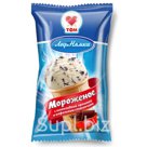 Мороженое «Лединямка» ванильное с шоколадной крошкой в вафельном стаканчике 70 г. 12%