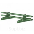 Снегозадержатель трубчатый ЭКОНОМ, 3м, 4 опоры, зеленый мох (RAL 6005)