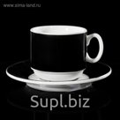 Кофейная пара Sunrise Black 100 мл, мокко